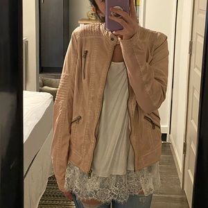 Blush pink women’s Maurice’s jacket
